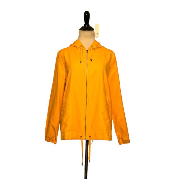 EILEEN FISHER Mango Drawstring Hooded Zip Jacket size PM - Picture 11 of 15